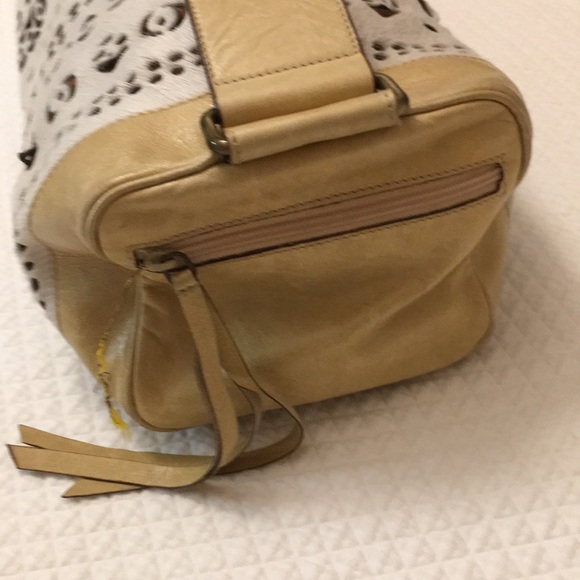 PIBRA Shoulder Bag Backpack Leather Hairy Zip main image 5